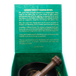 Zelená Tara Spievajúca Miska Set 10cm (min 380gm)
