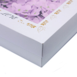 36x Mydlové Kvety pre Šikovné Ruky - Kvet Hortenzia - Fialová