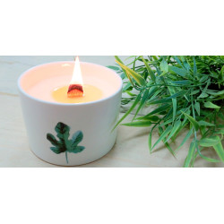 3x Stredná Botanická Sviečka - Citrón & Zemolez