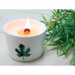 3x Veľká Botanická Sviečka - Pivónia