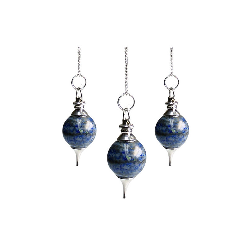 3x Guľové Kyvadlo - Lapis Lazuli