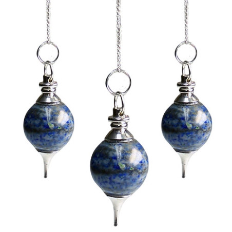 3x Guľové Kyvadlo - Lapis Lazuli