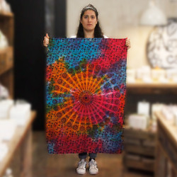 Bavlnené Nástenné Závesy - Mandala