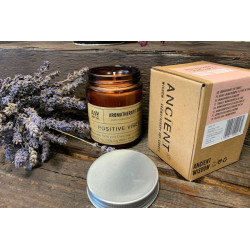 Aromaterapeutická Sójová Sviečka 200g - Pozitívne Vibrácie
