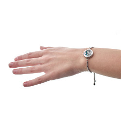 Aroma Náramok - Mačka a Kvety 20mm