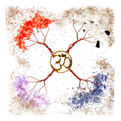 Orgonitový Disk - 4 Stromy