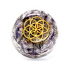 Orgonitový Disk - Kupola Amethyst