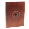 Kožený Zápisník - Čierny Onyx 17x12 cm