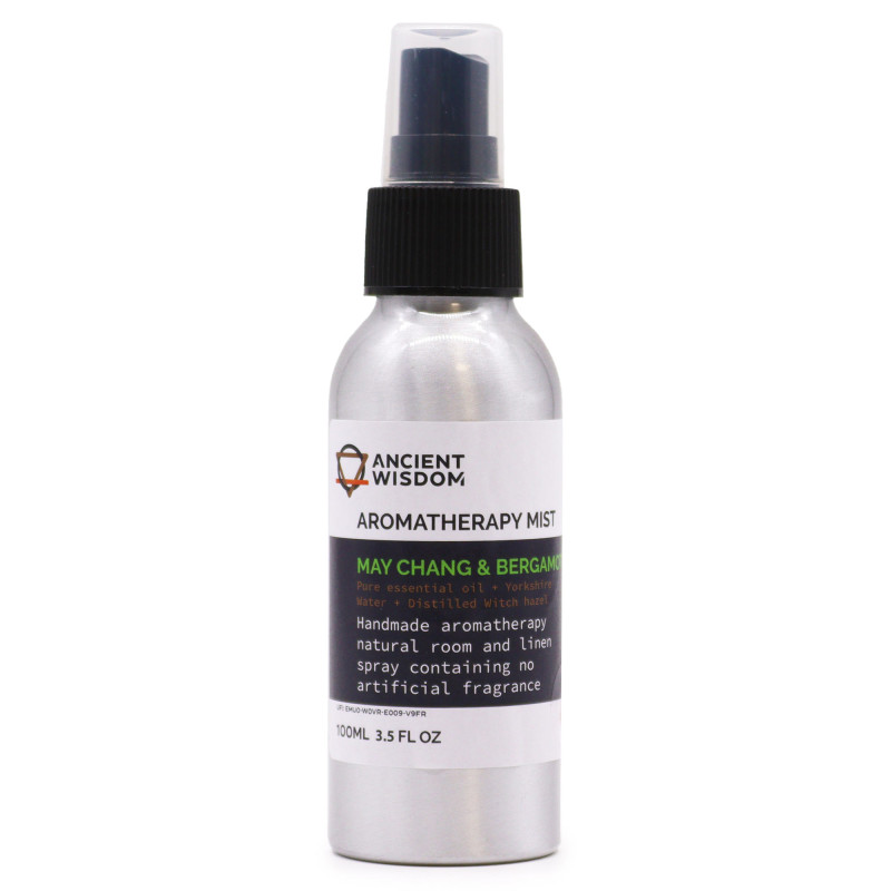 100ml Rozprašovač s Esenciálnymi Olejmi - Litsea Cubeba & Bergamot