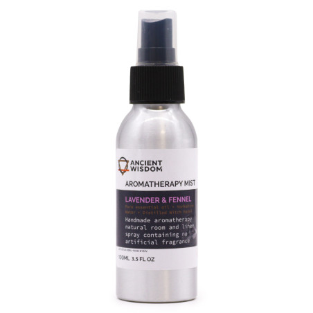 100ml Rozprašovač s Esenciálnymi Olejmi - Levanduľa & Fenikel