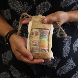 10x Malé Jutové Vrecká - 10x15cm