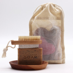 10x Veľké Jutové Vrecka - 26x15cm