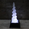 Selenitová Špirálová Veža - Roh Jednorožca - 15 cm