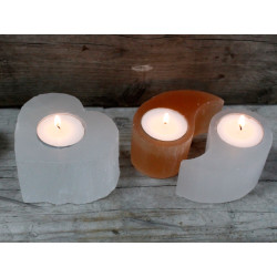 Selenitový Svietnik - Yin Yang