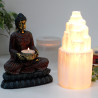 Prírodná Selenitová Lampa - 20 cm