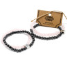 3x Dvojitý Magnetický Náramok - Ruženín