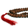 3x 108 Rudraksha Mala - Hnedý