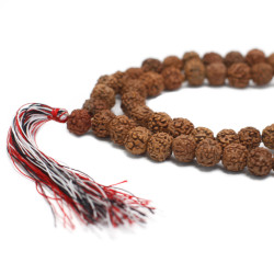 3x 108 Rudraksha Mala - Prírodný