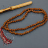 3x 108 Rudraksha Mala - Prírodný