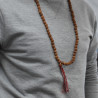 3x 108 Rudraksha Mala - Prírodný