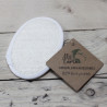 6x Prírodné Lufa Peeling Špongie - Ovál