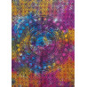 Bavlnené Nástenné Závesy - Mandala - Slon