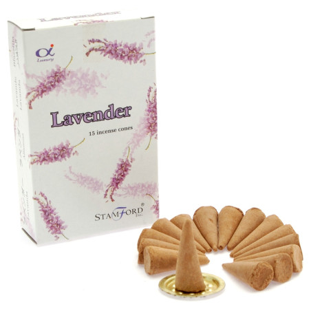 12x Vonné Kužele - Levandľa