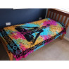 Jednolôžková Bavlnená Prikrývka na Posteľ - Čakra Buddhu