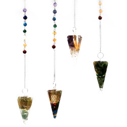 Orgonitové Chakra Kyvadlá - Kvet Života