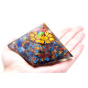 Orgonit Pyramída - Om Čakra - 70 mm