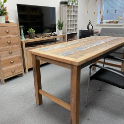 Jedálenský Stôl/Display z Recyklovaného Dreva - 1,8m