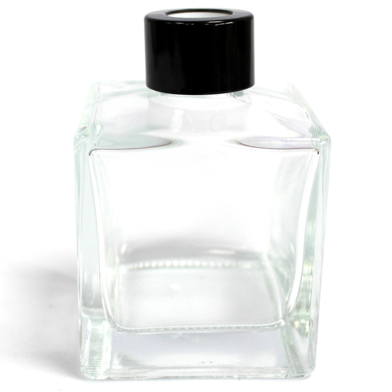 6x Štvorcová Fľaša na Difúzor s Uzáverom - 200ml