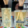 6x Oválna Alchymistická Fľaša na Difúzor - Ombré - 140 ml