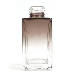 6x Štvorcová Vysoká Fľaša na Difúzor - Ombré - 100 ml