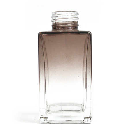 6x Štvorcová Vysoká Fľaša na Difúzor - Ombré - 100 ml