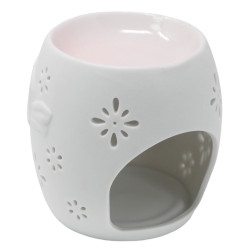 4x Klasická Biela Aroma Lampa - Rôzne Dizajny s Anjelmi