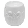 4x Klasická Biela Aroma Lampa - Rôzne Dizajny s Anjelmi