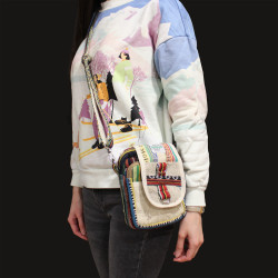Crossbody Taška - Konope & Bavlna - Jhari Štýl