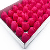 50x Mydlové Kvety pre Šikovné Ruky - Tulipán - Tmavý Ružový