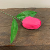 50x Mydlové Kvety pre Šikovné Ruky - Tulipán - Tmavý Ružový