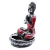 Buddha Svietnik - Červený - Stredný