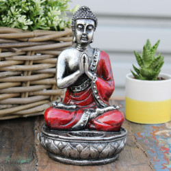Buddha Svietnik - Červený - Stredný