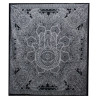 Black & White Prikrývka na Posteľ (Dvojlôžko) - Hamsa