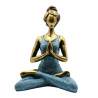 Joga Lady Figúrka - Bronzovo - Tyrkysová 24 cm