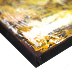 Obraz Budhu - Pieskovaný - Modrý