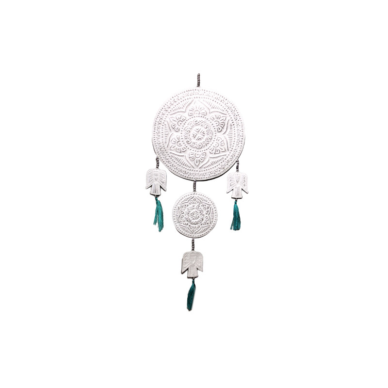 3x Hliníková Dekorácia z Bali - Anjel