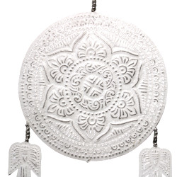 3x Hliníková Dekorácia z Bali - Anjel