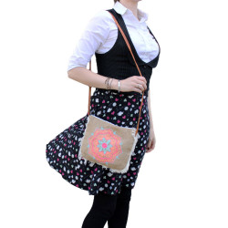 Strapcová Taška - Mandala (Vyšívaná)