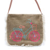 Strapcová Taška - Bicykel (Vyšívaná)