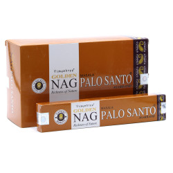 12x 15g Vonné Tyčinky Golden Nag - Palo Santo
